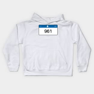 Lebanon 961 Kids Hoodie